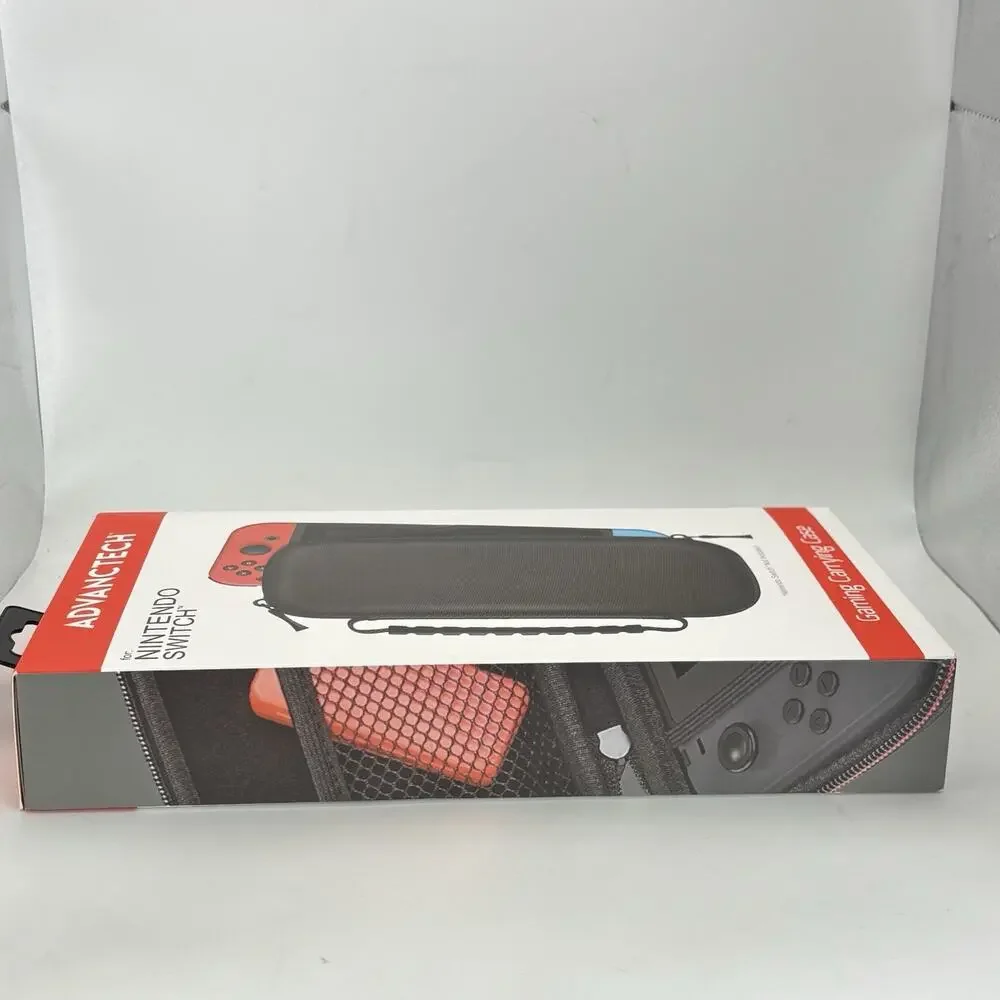 Nintendo Switch PRO TRAVEL Case Advanctech BLACK NEW IN BOX Switch Not Included